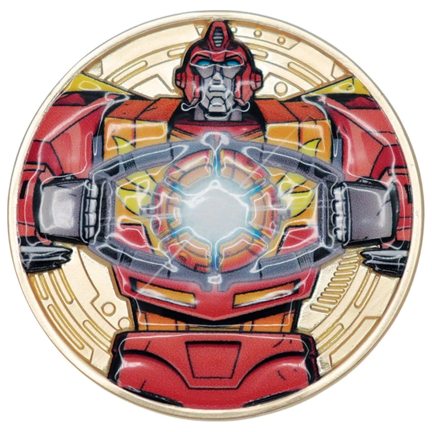 Transformers Collectable Moneda The Movie 40th Anniversary Editie Limitata Placata cu Aur de 24k poza produsului