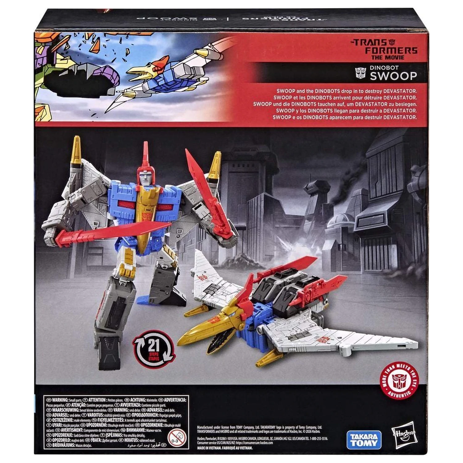 Figurina Transformers The Movie Studio Series Dinobot Swoop 21 cm poza produsului
