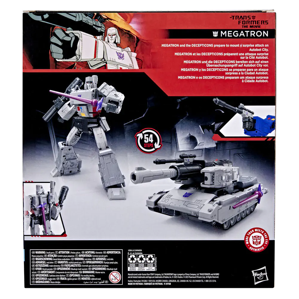 Transformers the Movie Studio Series Megatron figurina 21,5cm poza produsului