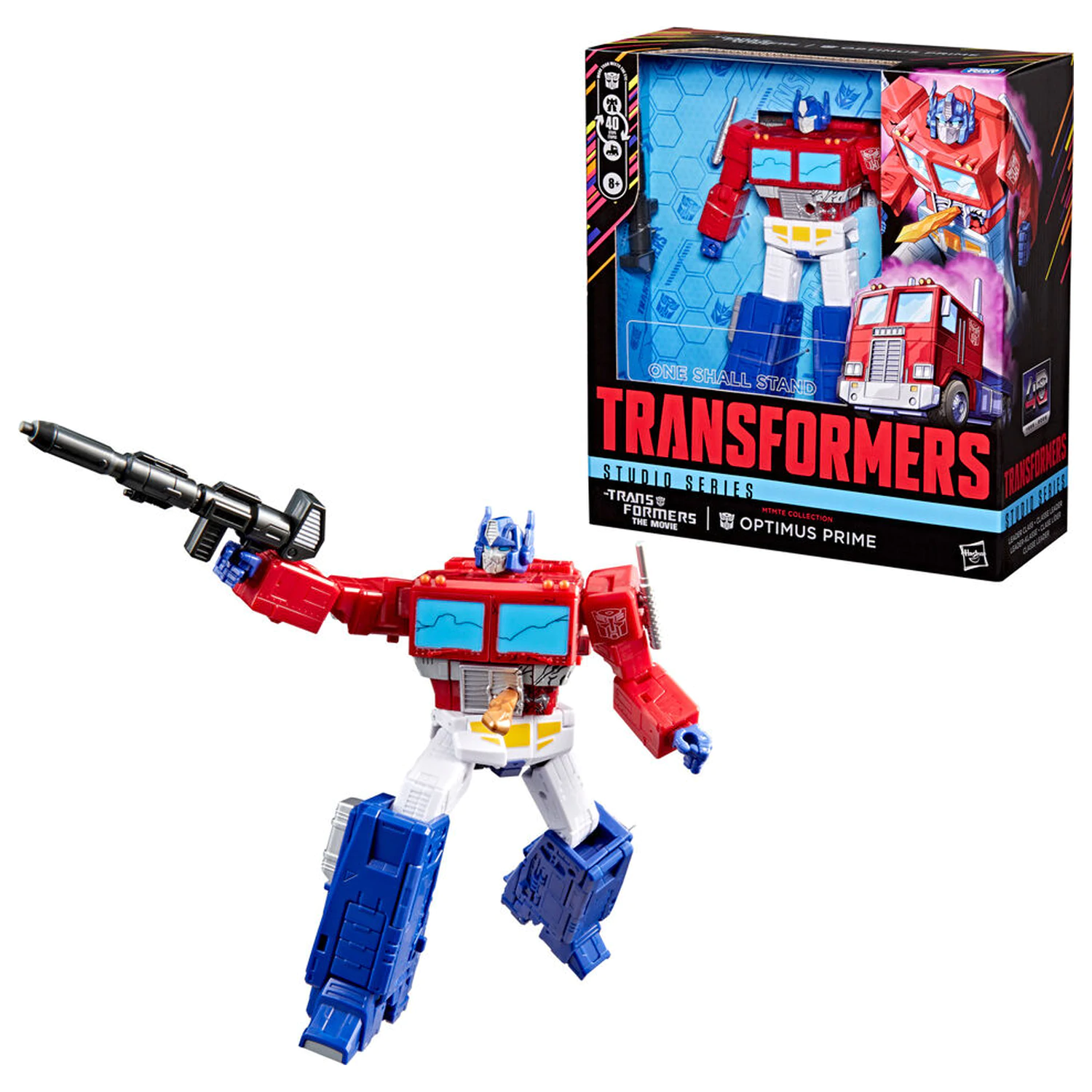 Transformers The Movie Studio Series One Shall Stand Optimus Prime figurina 18cm poza produsului