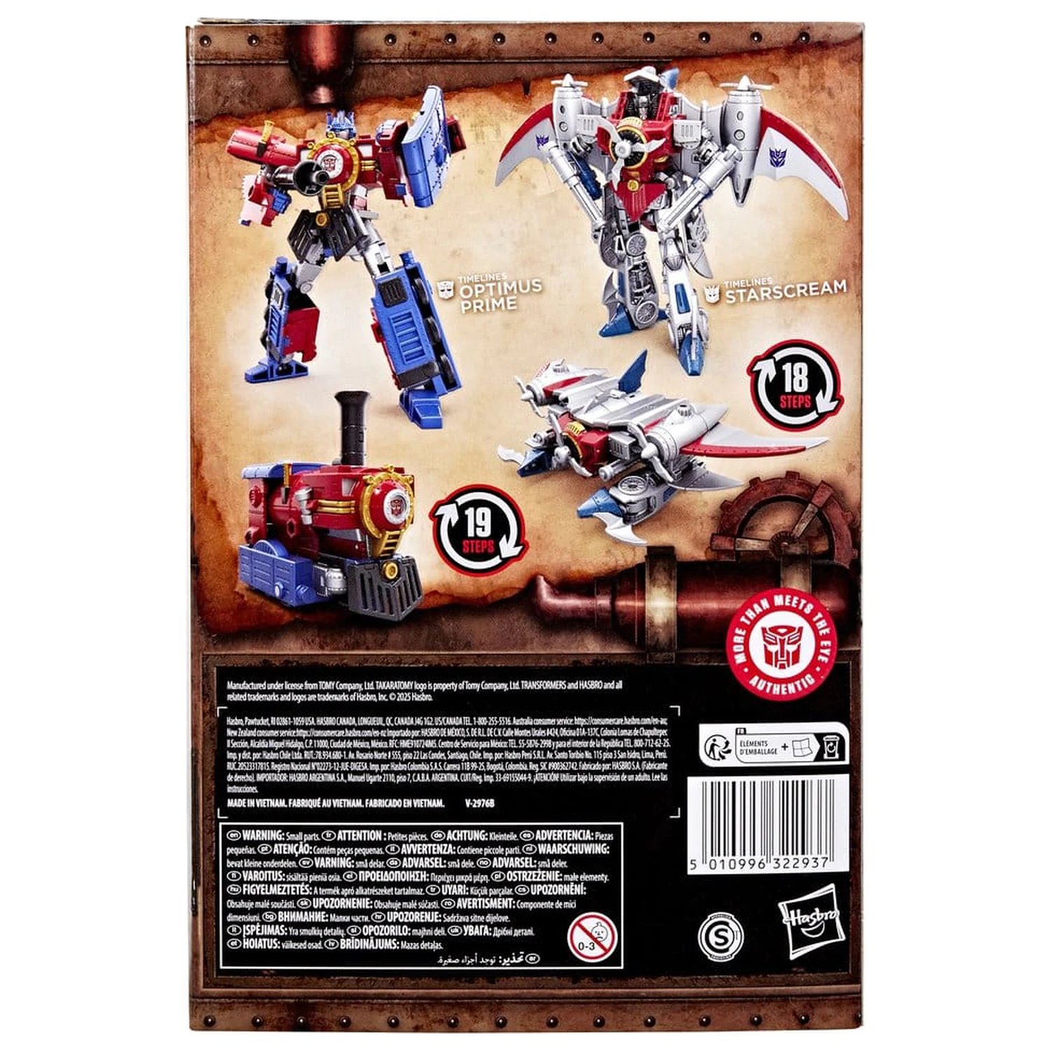 Transformers Timelines Hearts of Steel Comic Edition Figurine de actiune Optimus Prime si Starscream 14 cm poza produsului