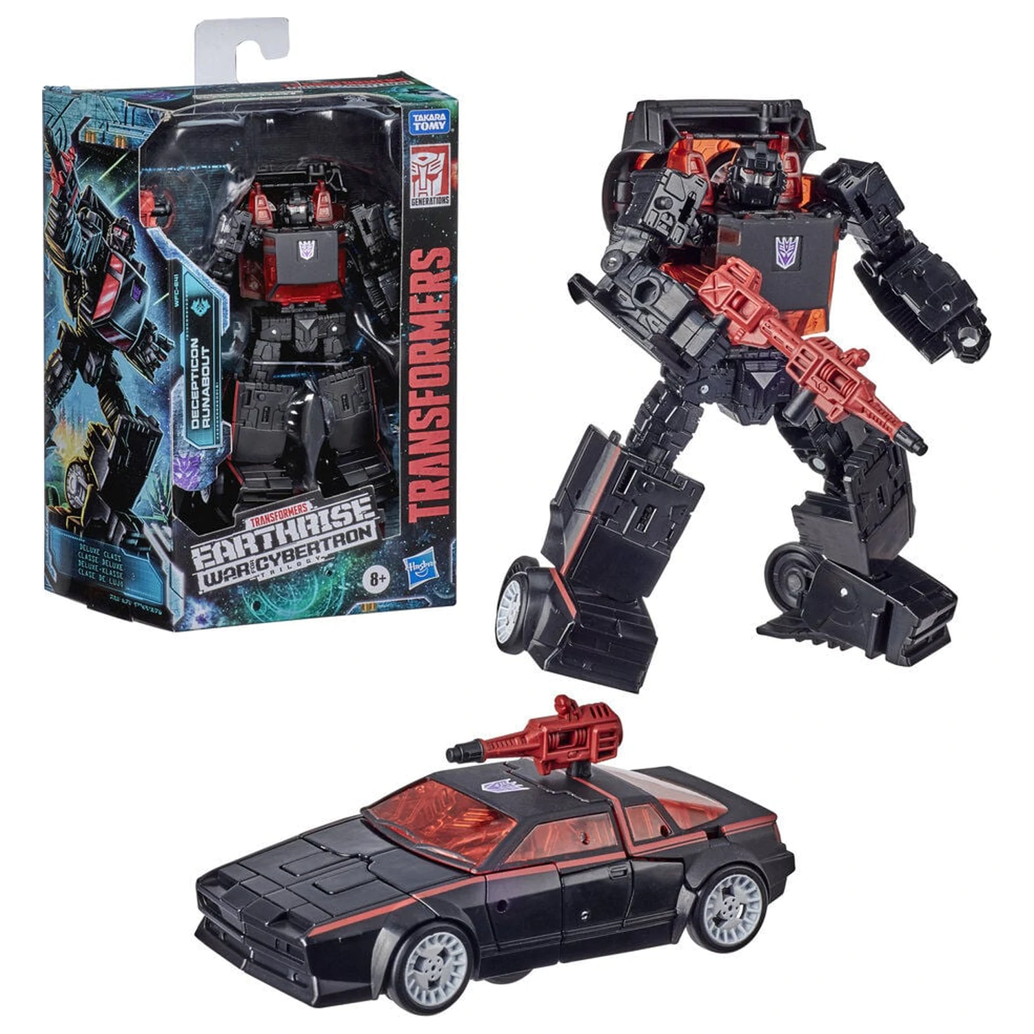 Transformers - Transformers Earthrise War For Cybertron Trilogy Decepticon Ronabout figurina 14cm poza produsului
