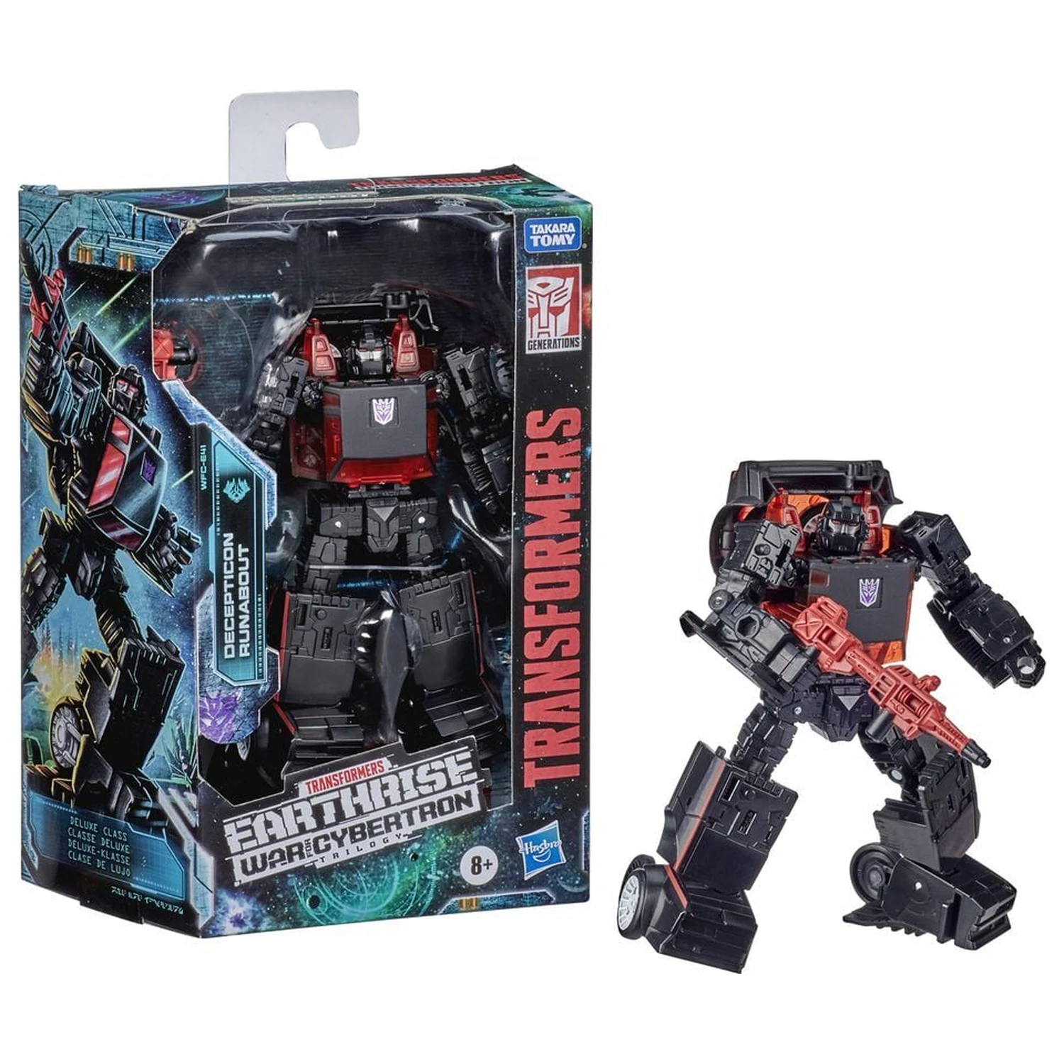 Transformers - Transformers Earthrise War For Cybertron Trilogy Decepticon Ronabout figurina 14cm poza produsului