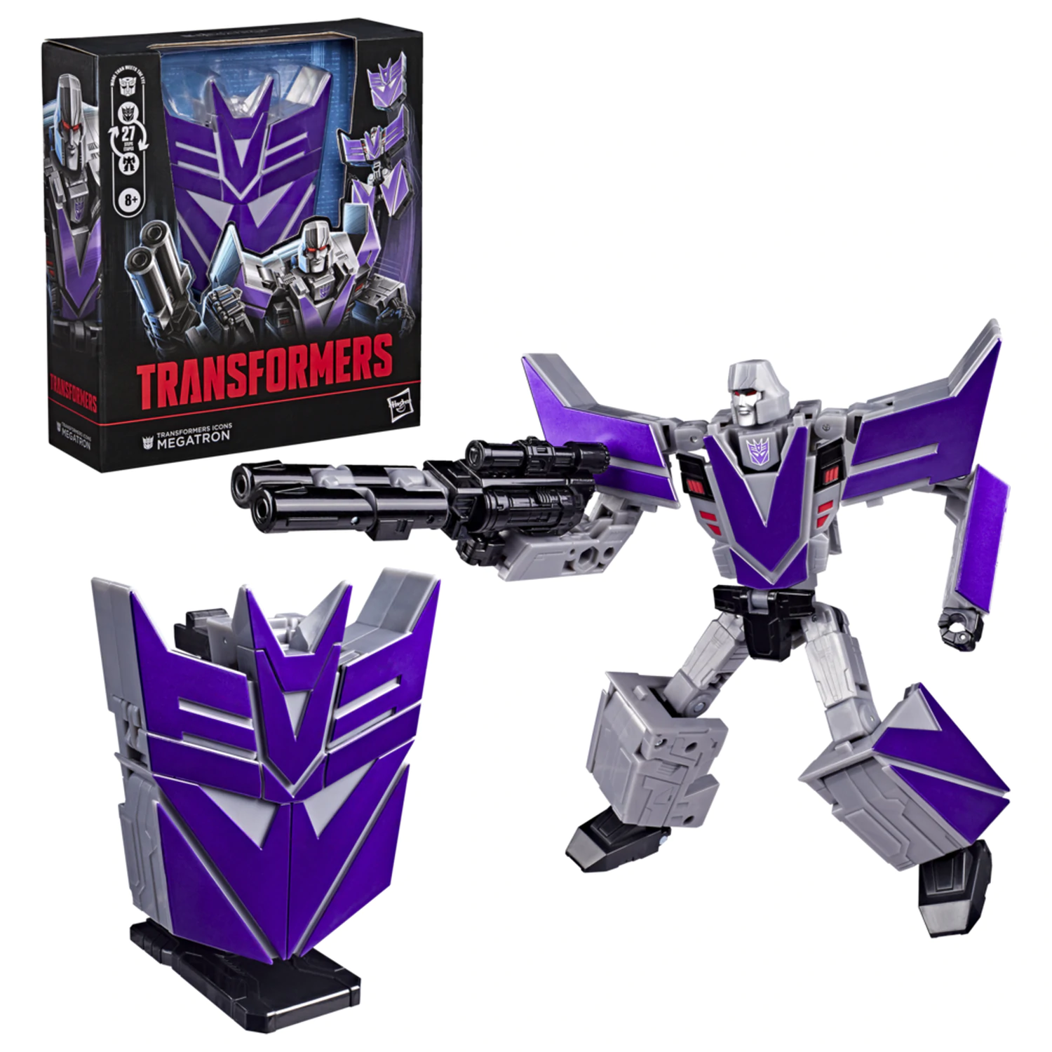 Transformers - Transformers Icons figurina Megatron 17cm poza produsului