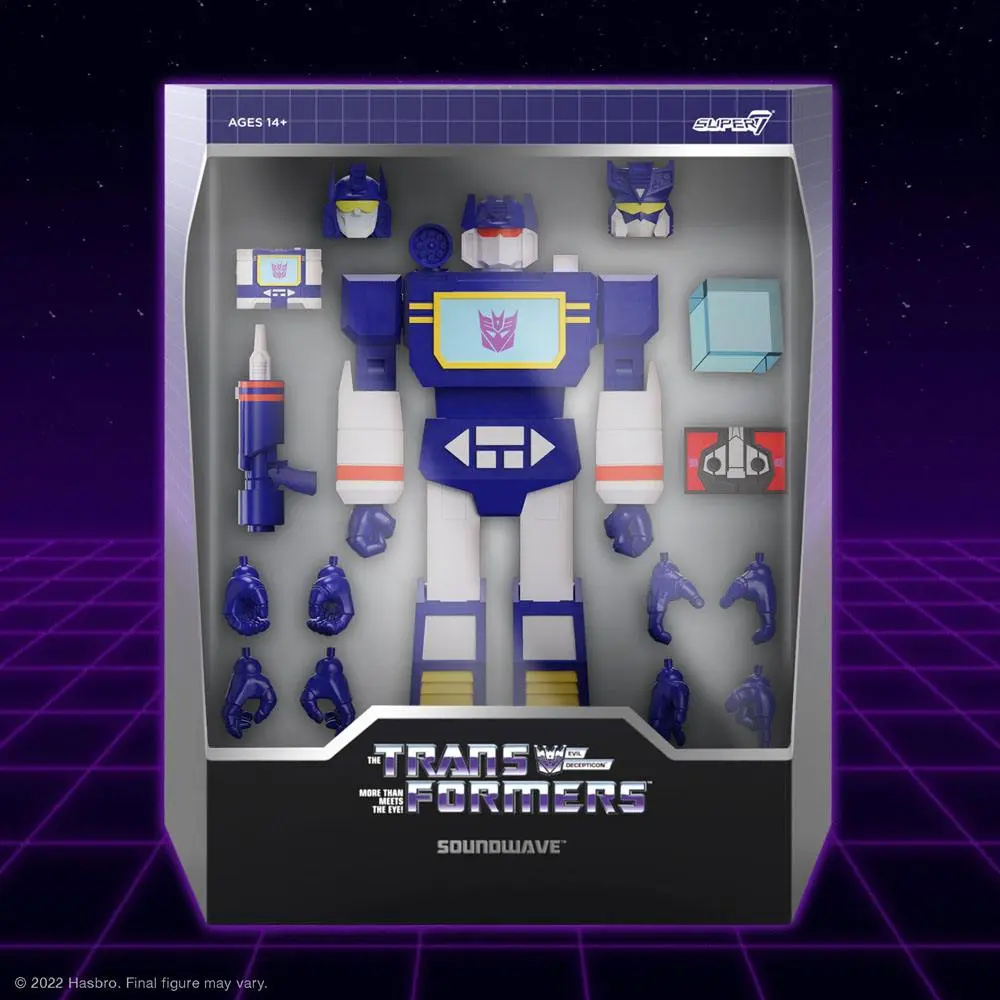 Transformers Figurina de Acțiune Ultimates Soundwave G1 18 cm poza produsului