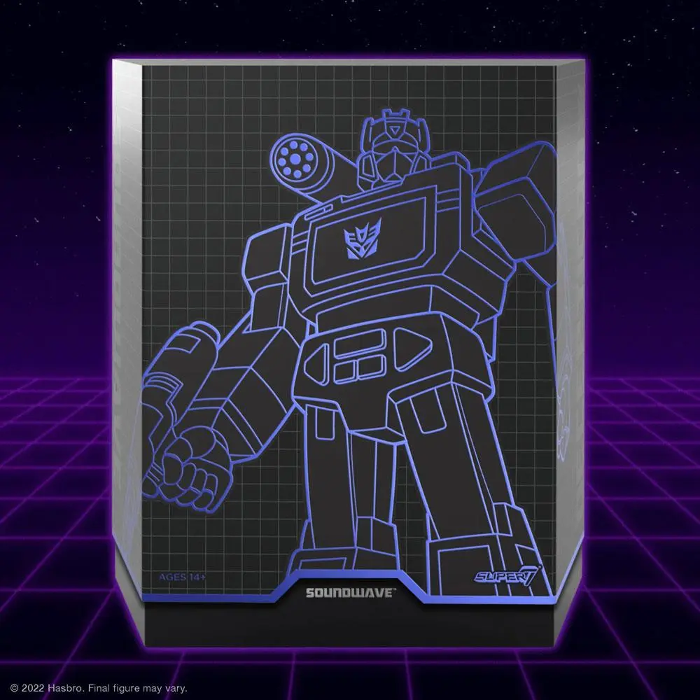 Transformers Figurina de Acțiune Ultimates Soundwave G1 18 cm poza produsului