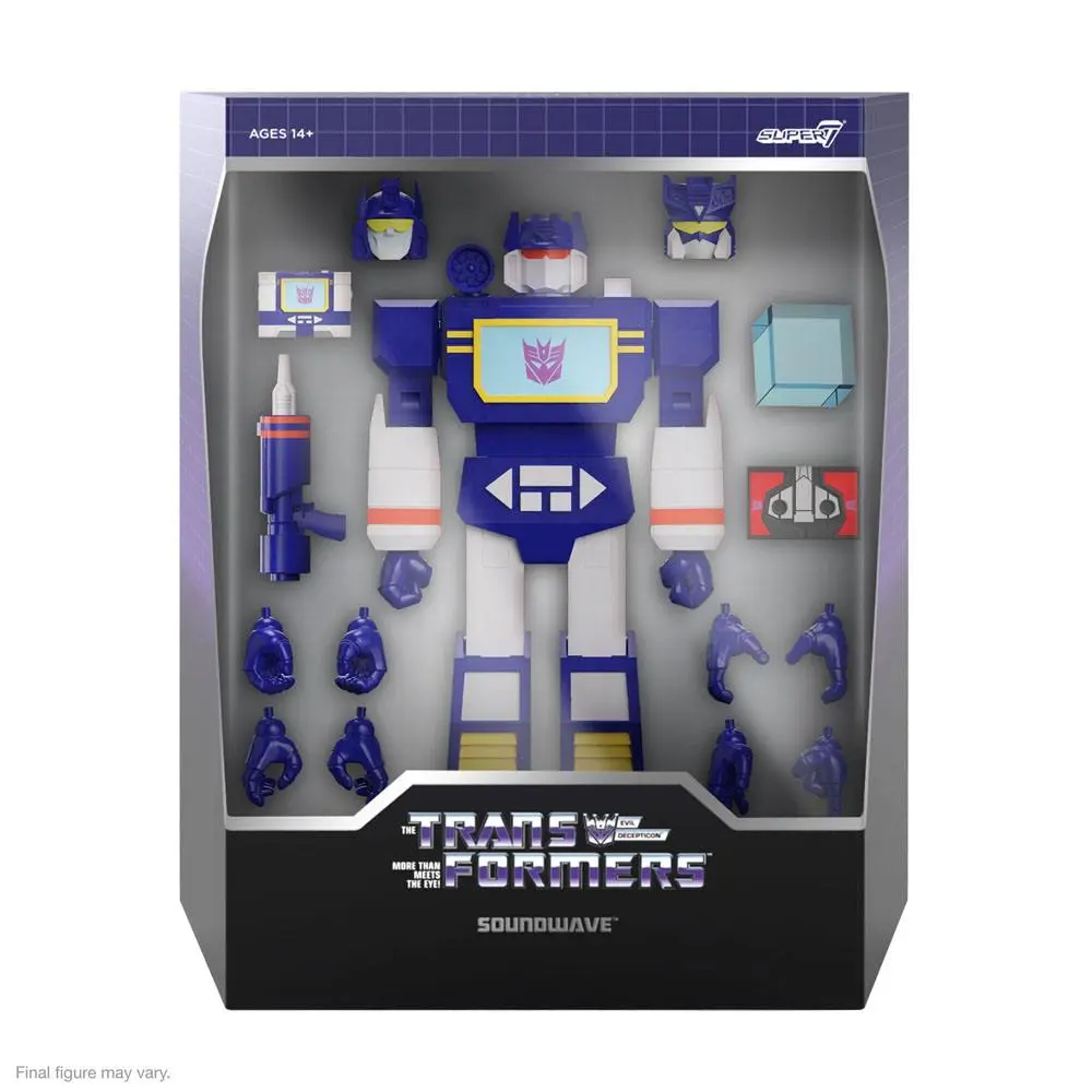 Transformers Figurina de Acțiune Ultimates Soundwave G1 18 cm poza produsului