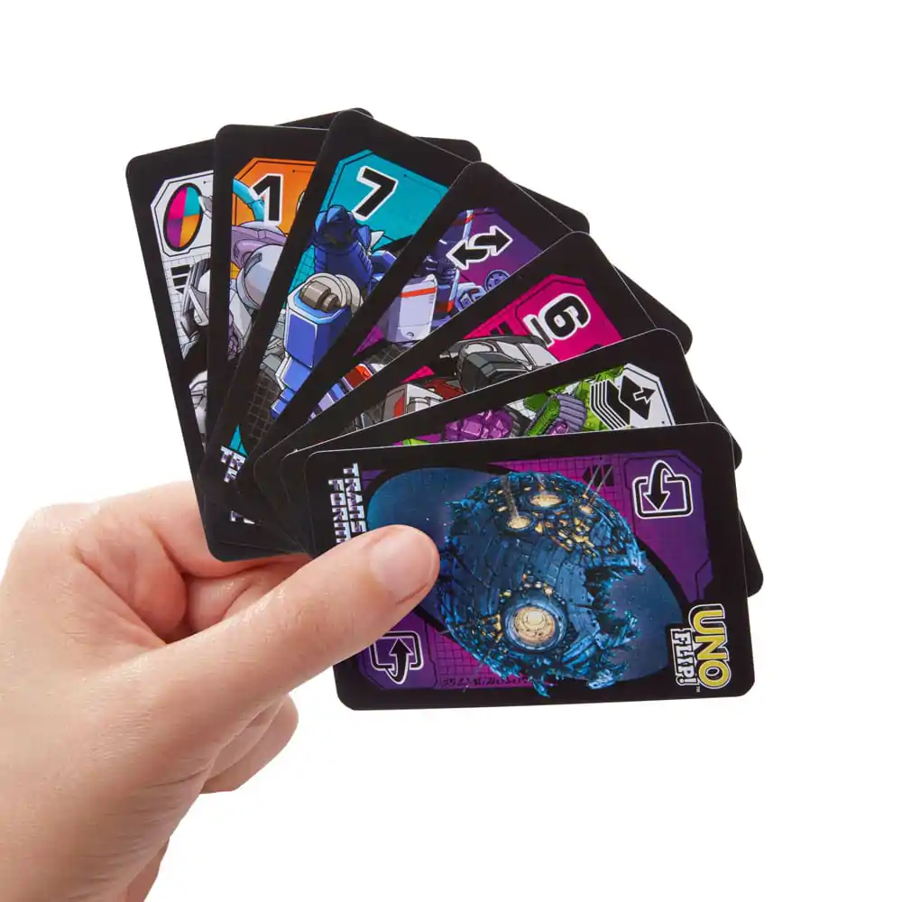 Transformers UNO Flip! Joc de cărți poza produsului