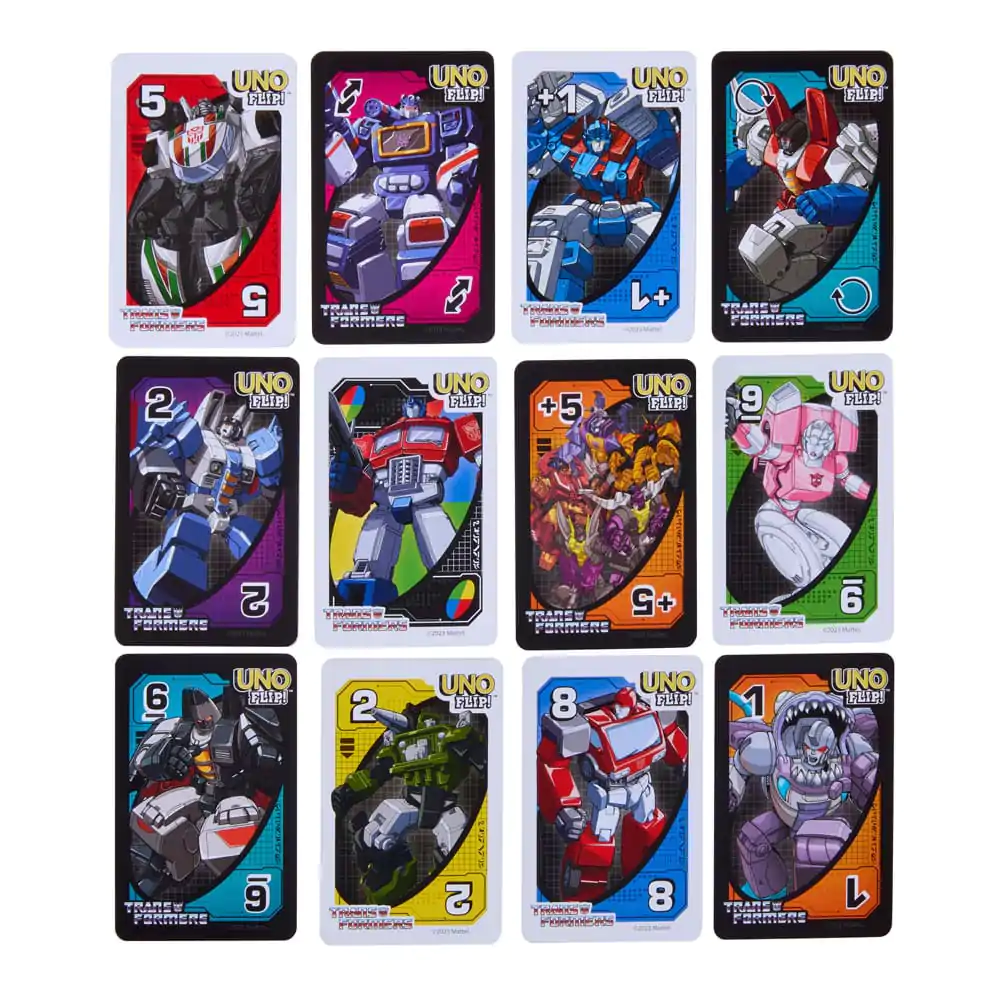 Transformers UNO Flip! Joc de cărți poza produsului