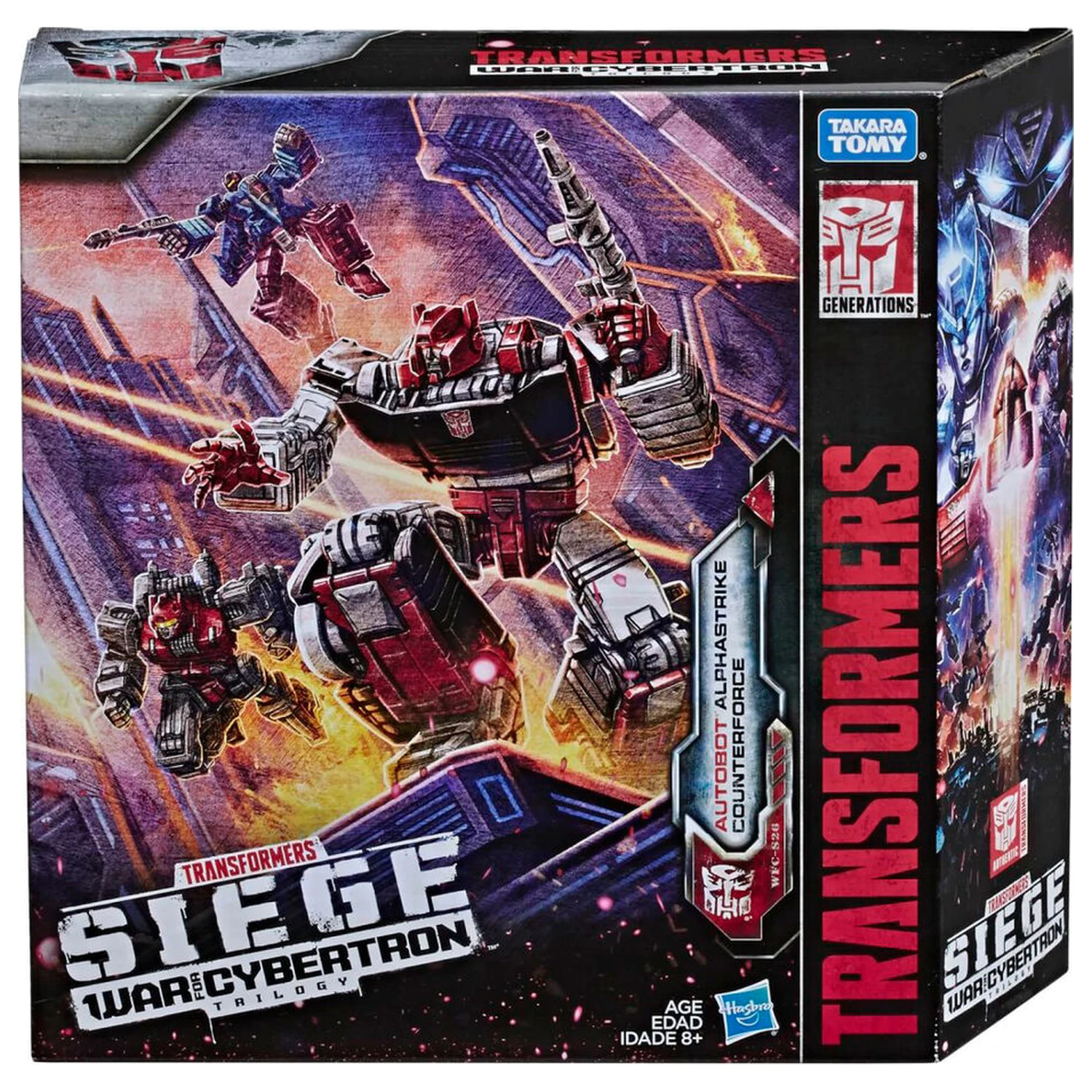 Transformers War For Cybertron Alphastrike Counterforce figurina 13cm poza produsului