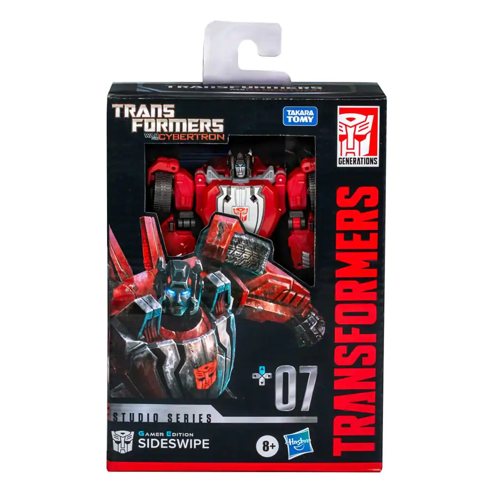 Transformers: War for Cybertron Studio Series Deluxe Class figurina de actiune Gamer Edition Sideswipe 11 cm poza produsului