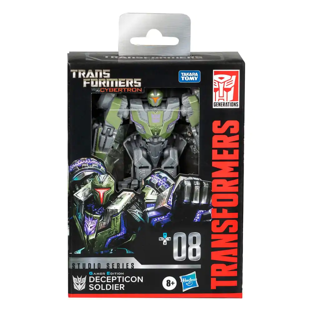 Transformers: War for Cybertron Studio Series Figurina de acțiune Clasa Deluxe Gamer Edition Sideswipe 11 cm poza produsului