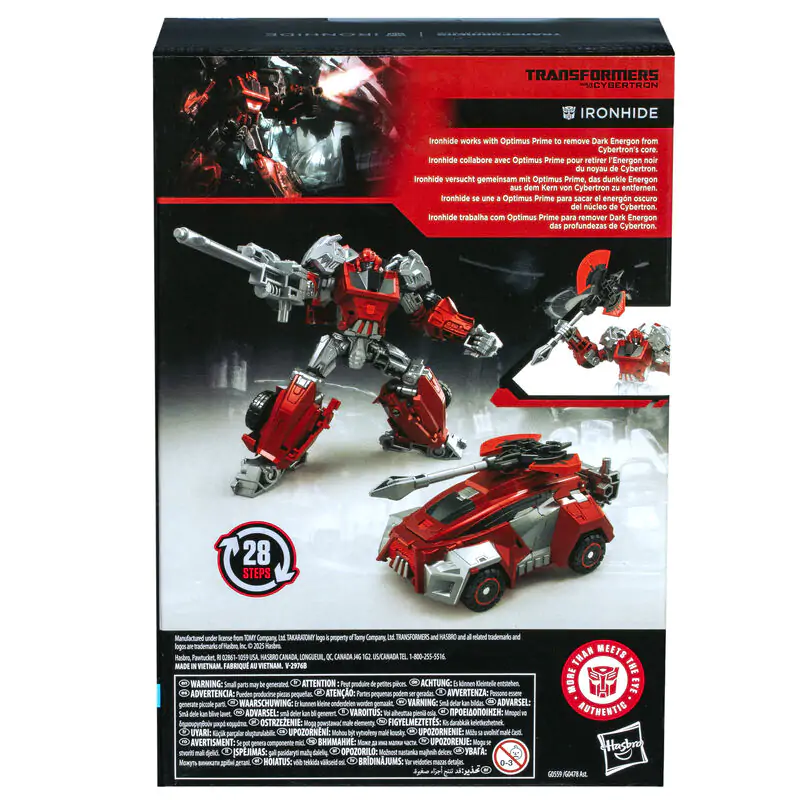 Transformers War for Cybertron Studio Series figurină Ironhide 16cm poza produsului