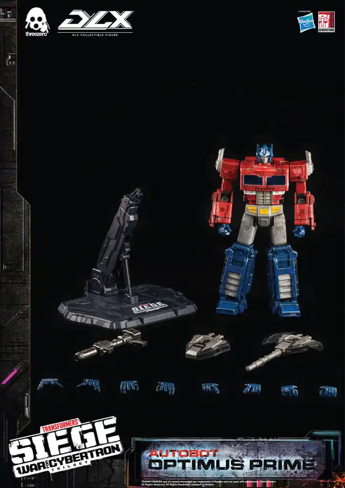 Transformers: War for Cybertron Trilogy Figurina de acțiune DLX 1/6 Optimus Prime 25 cm poza produsului