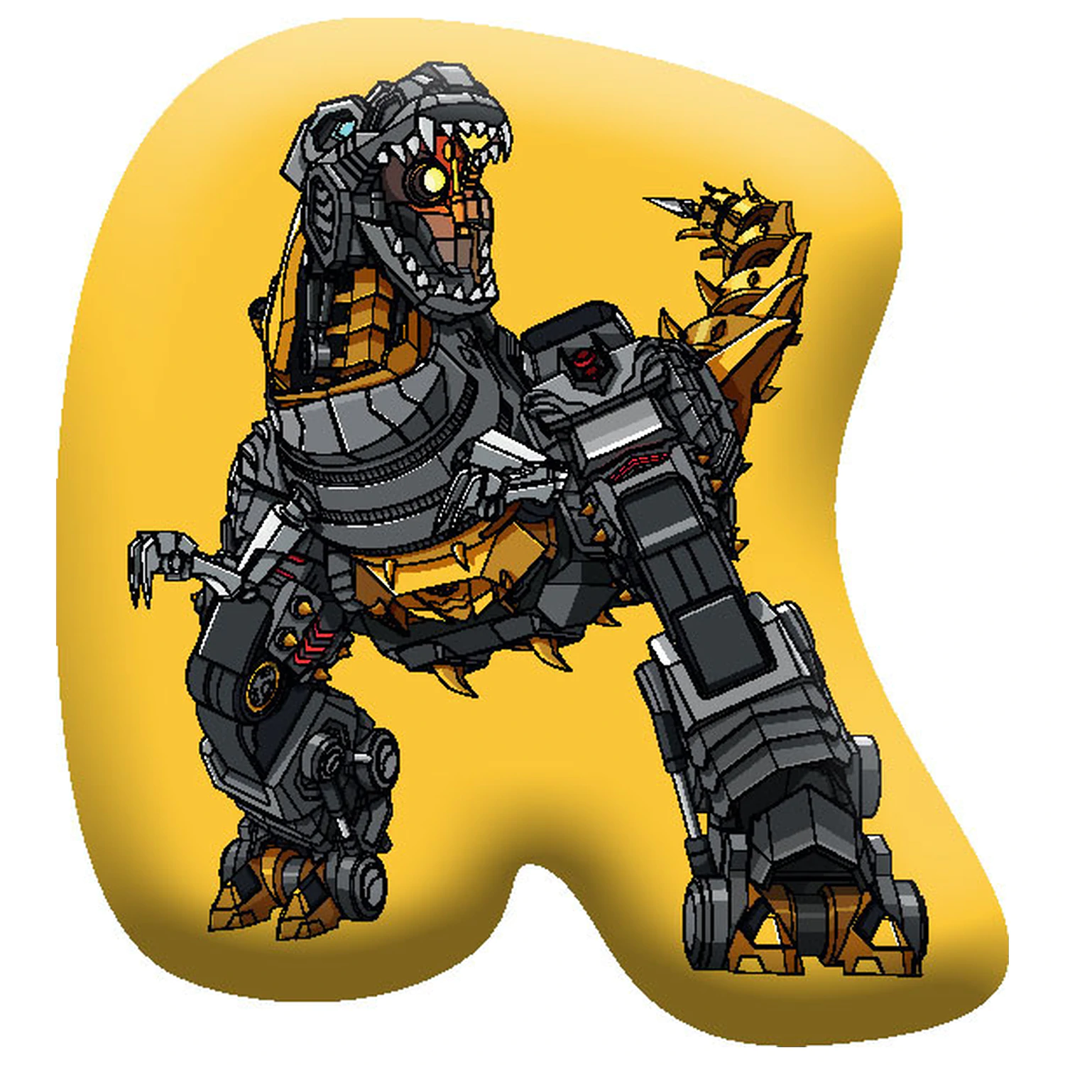 Transformers Pernă galbenă în formă poza produsului