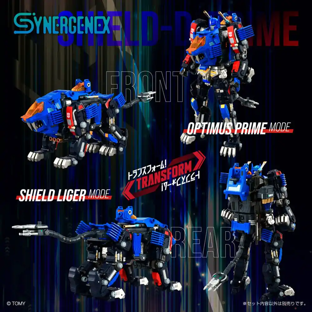Transformers Zoids Model de plastic 1/60 Shield-D-Prime 26 cm poza produsului