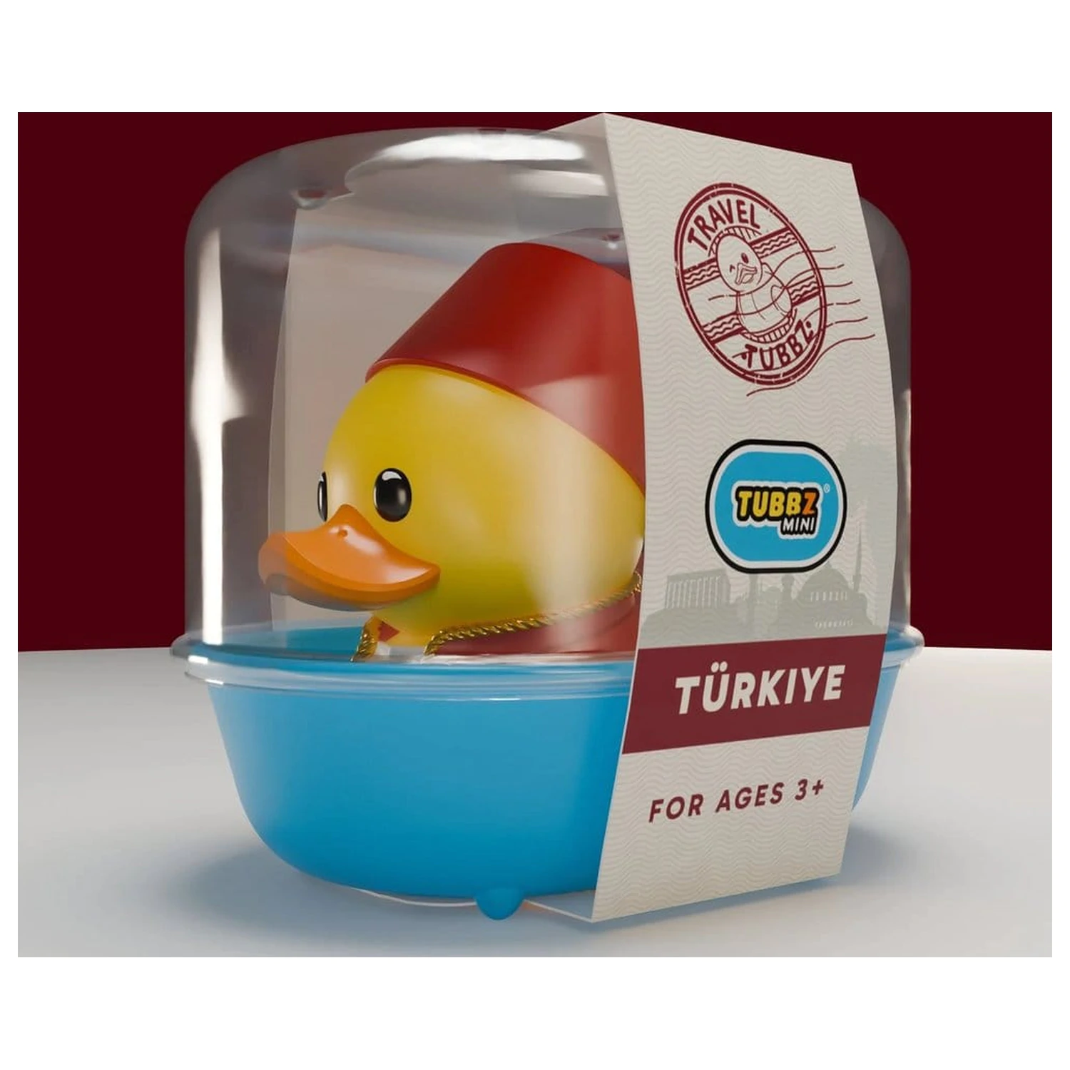 Travel Tubbz Mini PVC Figura Turkey 5 cm poza produsului