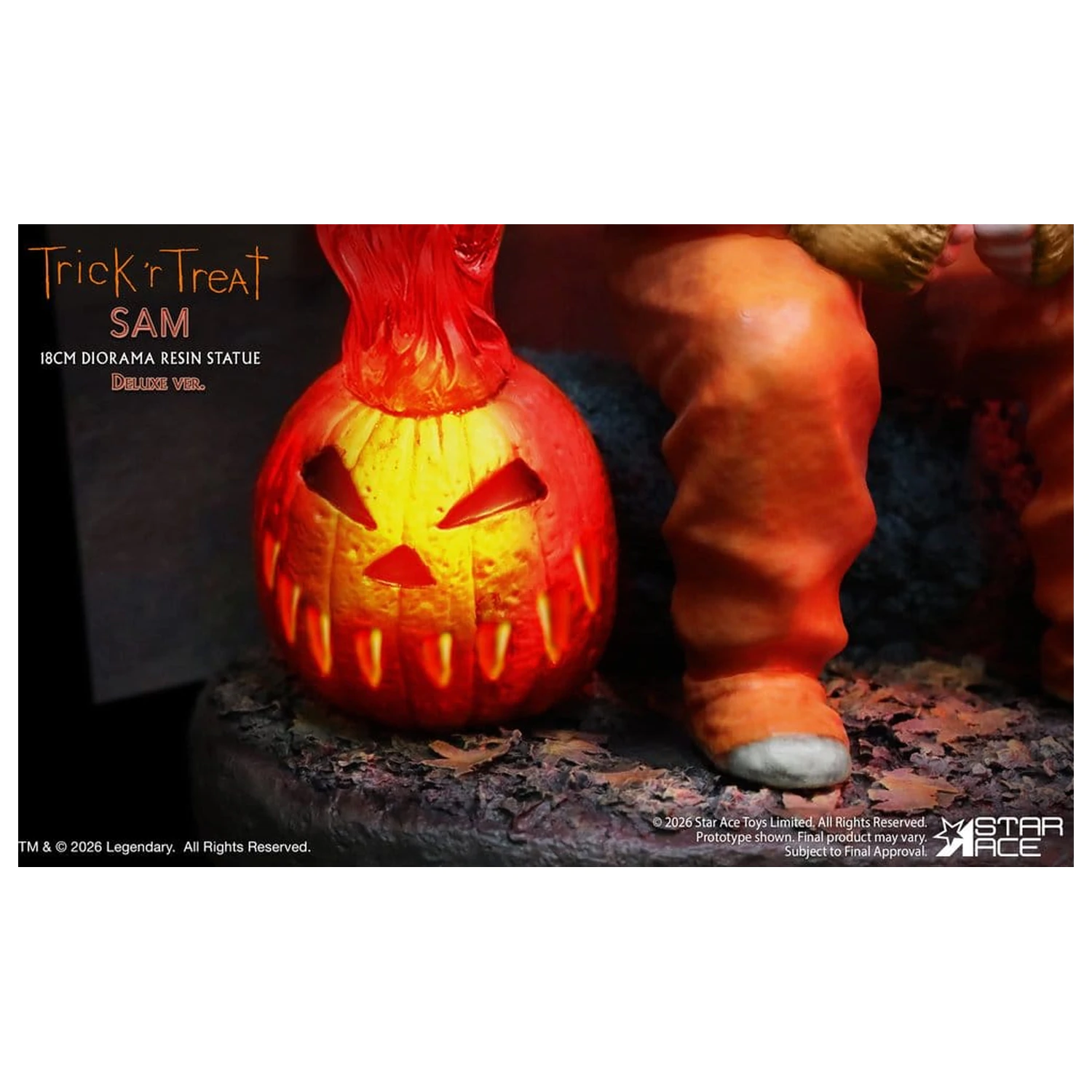 Trick R Treat Diorama Statuie din rasina Sam DX 18 cm poza produsului