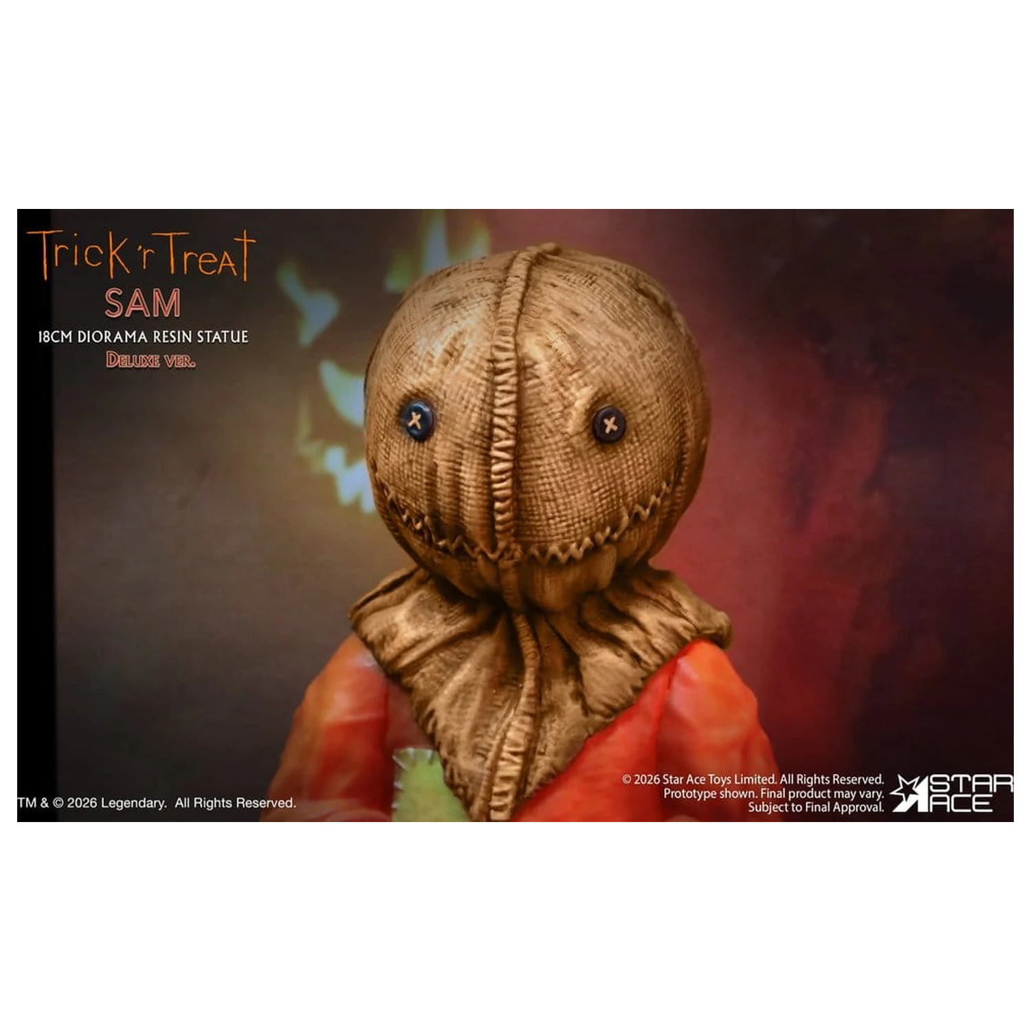 Trick R Treat Diorama Statuie din rasina Sam DX 18 cm poza produsului
