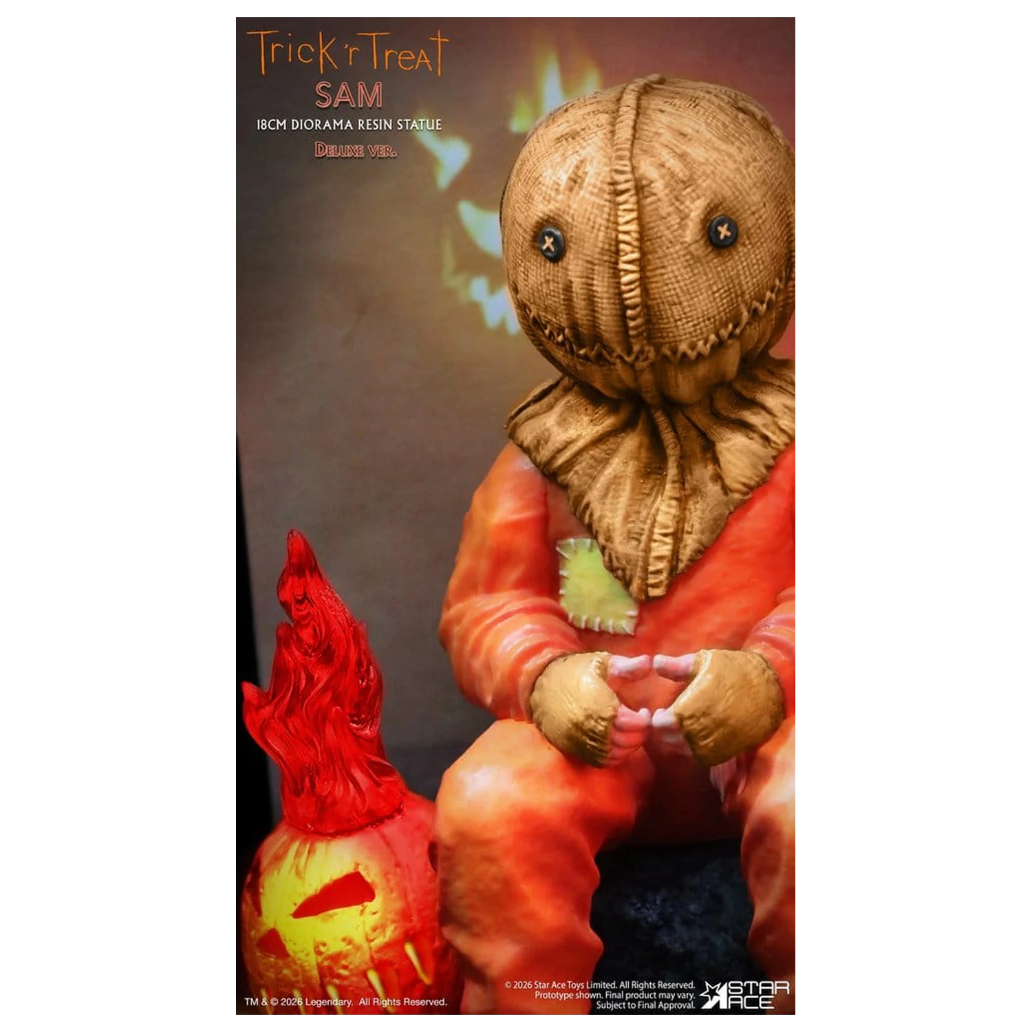 Trick R Treat Diorama Statuie din rasina Sam DX 18 cm poza produsului