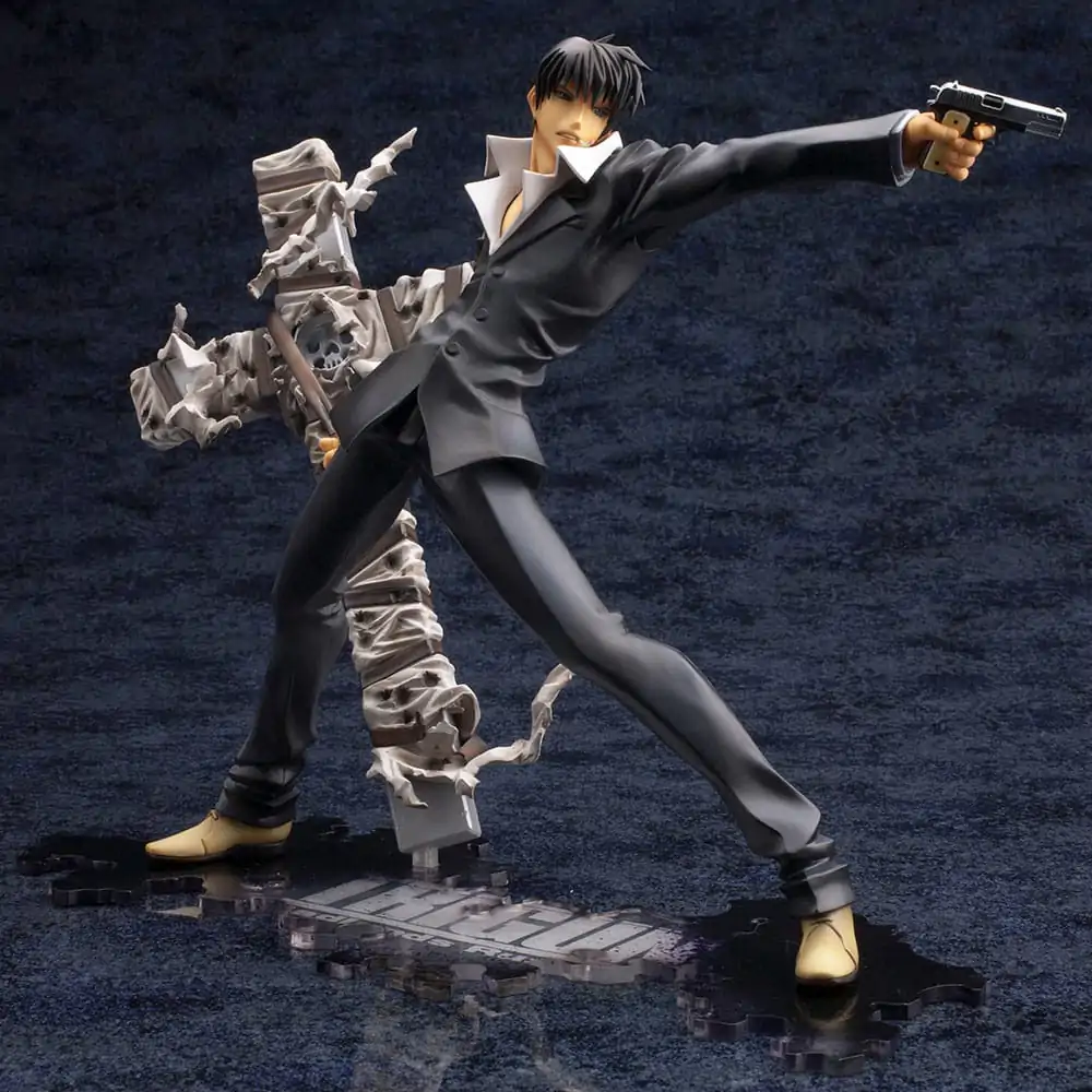 Trigun Badlands Rumble ARTFX J Statuie 1/8 Nicholas D. Wolfwood Renewal Package Version 20 cm poza produsului