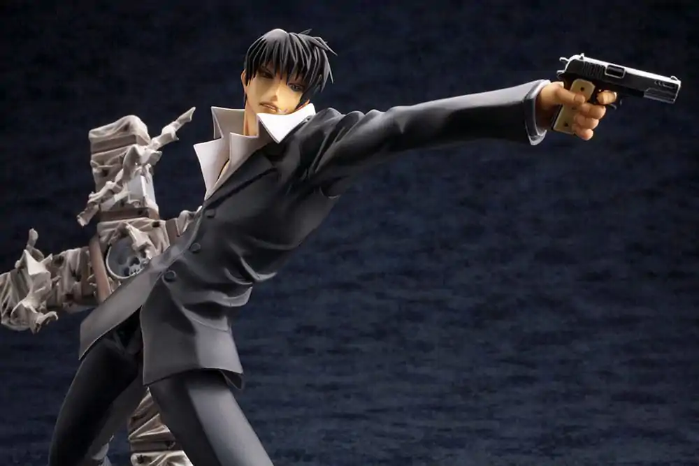 Trigun Badlands Rumble ARTFX J Statuie 1/8 Nicholas D. Wolfwood Renewal Package Version 20 cm poza produsului