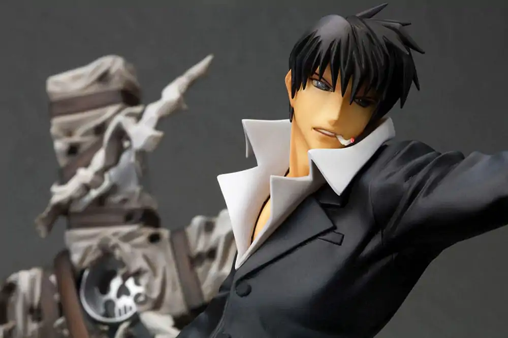 Trigun Badlands Rumble ARTFX J Statuie 1/8 Nicholas D. Wolfwood Renewal Package Version 20 cm poza produsului