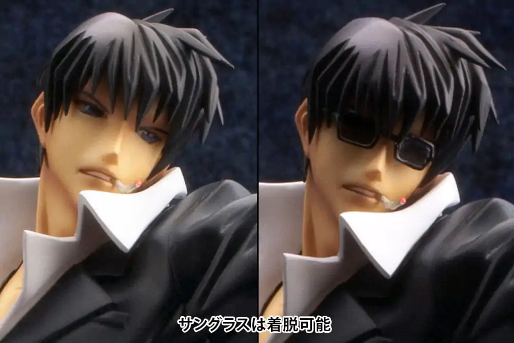 Trigun Badlands Rumble ARTFX J Statuie 1/8 Nicholas D. Wolfwood Renewal Package Version 20 cm poza produsului