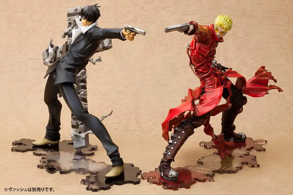 Trigun Badlands Rumble ARTFX J Statuie 1/8 Nicholas D. Wolfwood Renewal Package Version 20 cm poza produsului