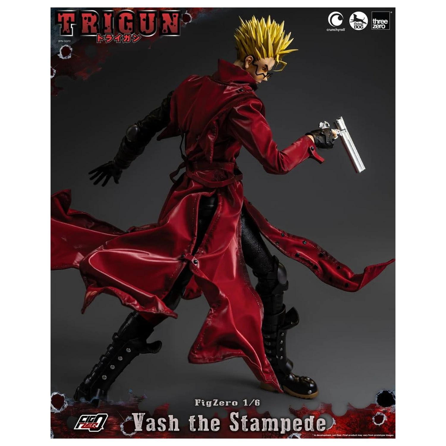 Figurina de actiune Trigun FigZero 1/6 Vash the Stampede 31 cm poza produsului