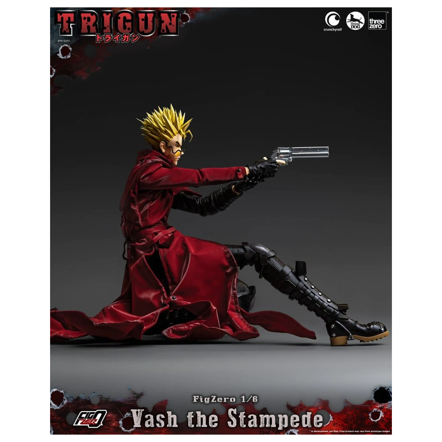 Figurina de actiune Trigun FigZero 1/6 Vash the Stampede 31 cm poza produsului
