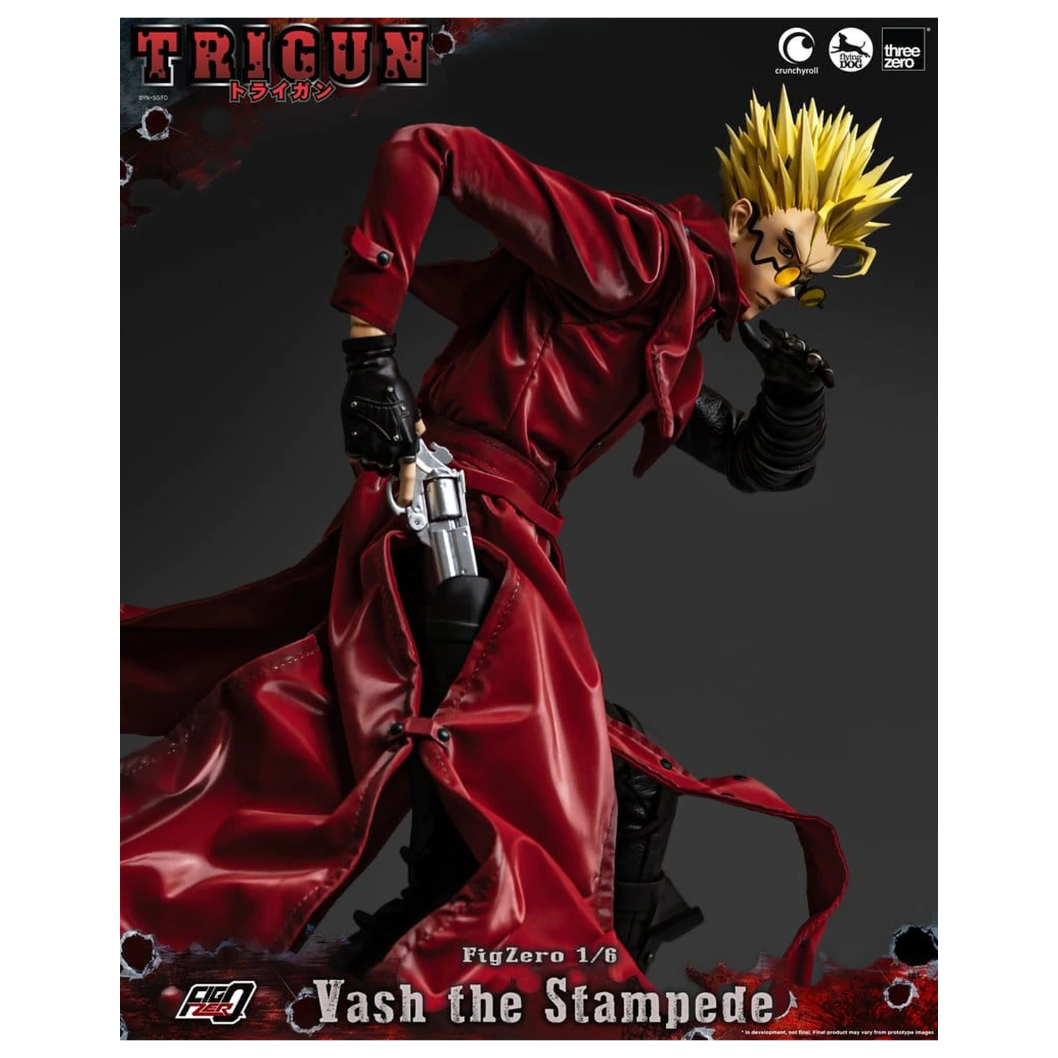 Figurina de actiune Trigun FigZero 1/6 Vash the Stampede 31 cm poza produsului