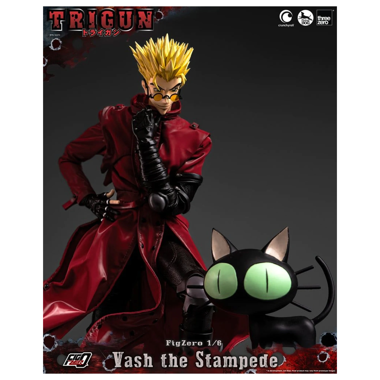 Figurina de actiune Trigun FigZero 1/6 Vash the Stampede 31 cm poza produsului