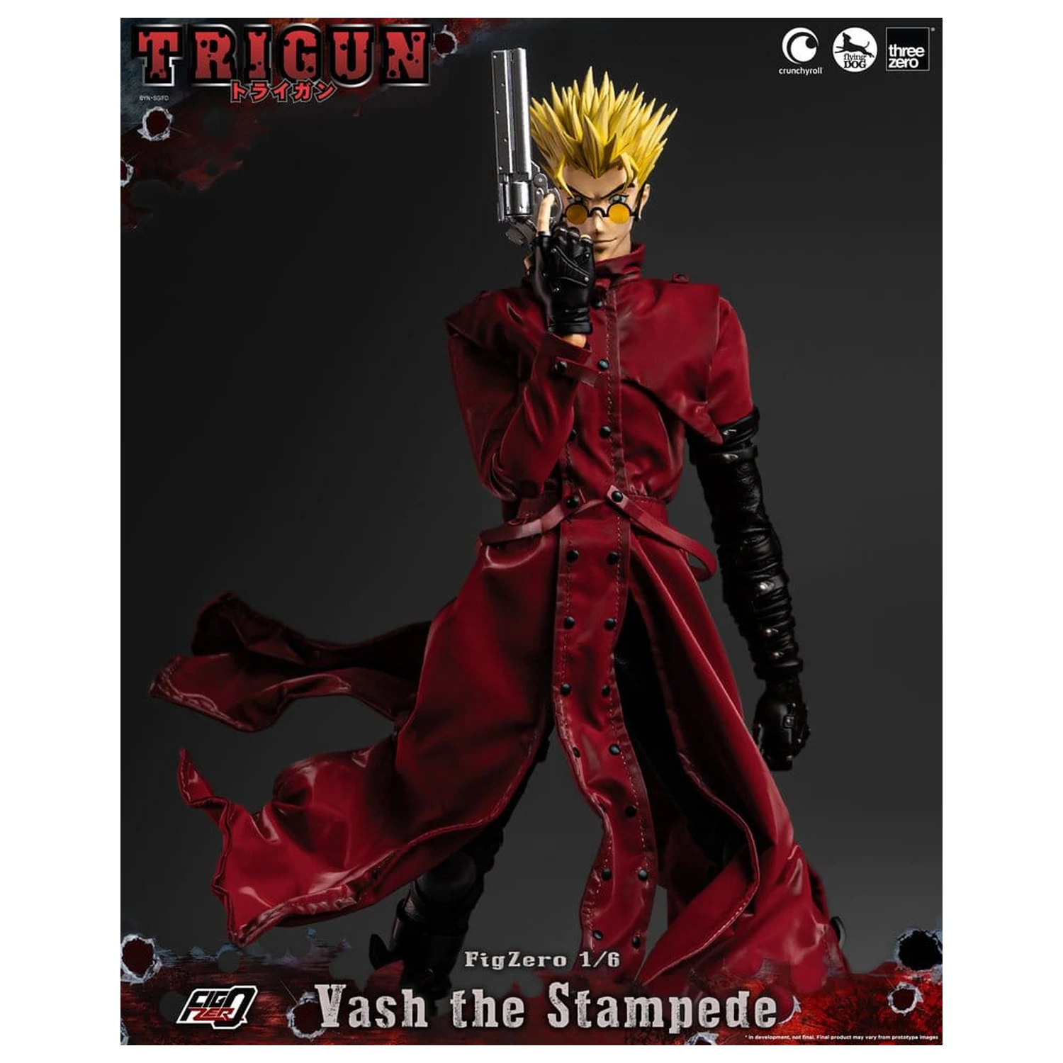 Figurina de actiune Trigun FigZero 1/6 Vash the Stampede 31 cm poza produsului