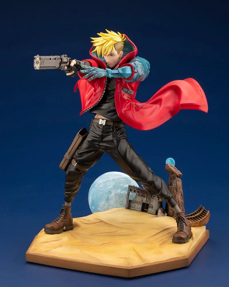 Trigun Stampede ARTFX J Statuie 1/8 Vash The Stampede 22 cm poza produsului