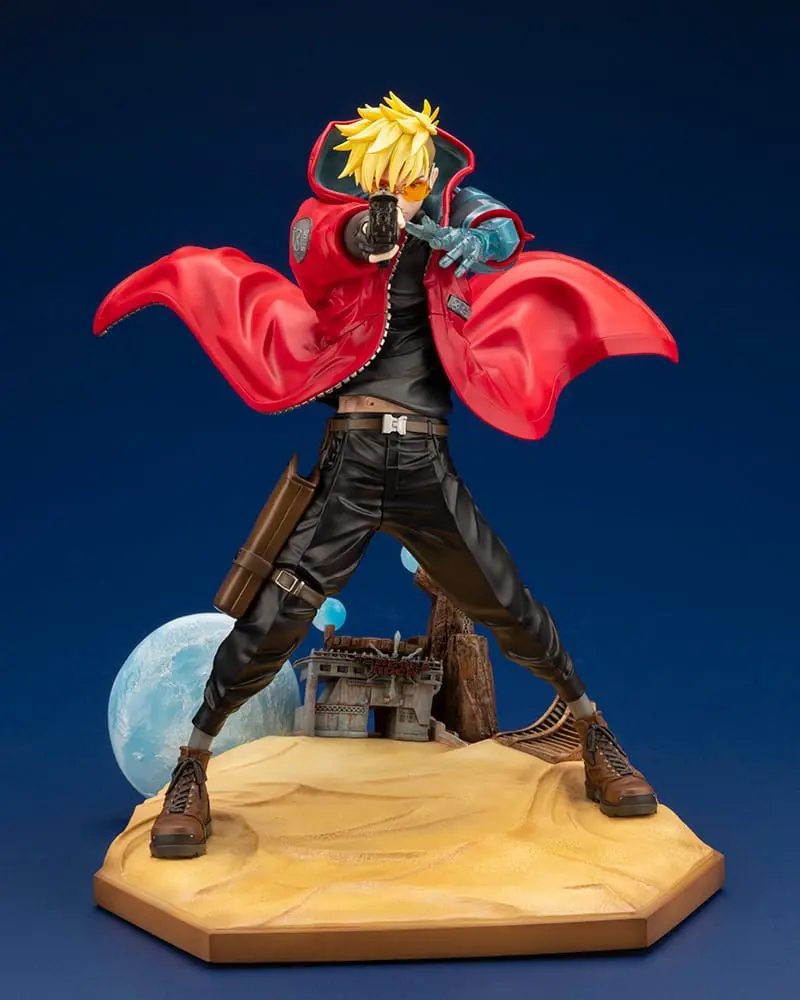 Trigun Stampede ARTFX J Statuie 1/8 Vash The Stampede 22 cm poza produsului