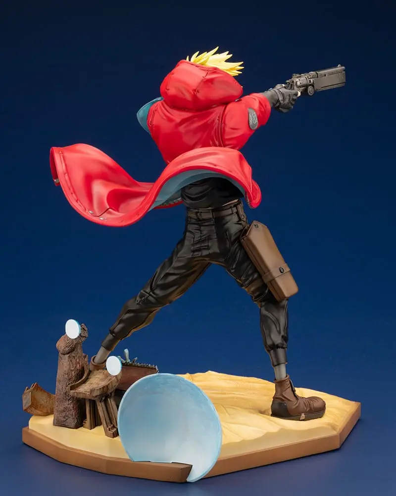 Trigun Stampede ARTFX J Statuie 1/8 Vash The Stampede 22 cm poza produsului