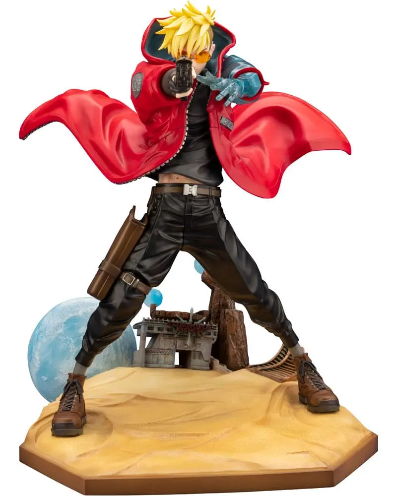 Trigun Stampede ARTFX J Statuie 1/8 Vash The Stampede 22 cm poza produsului