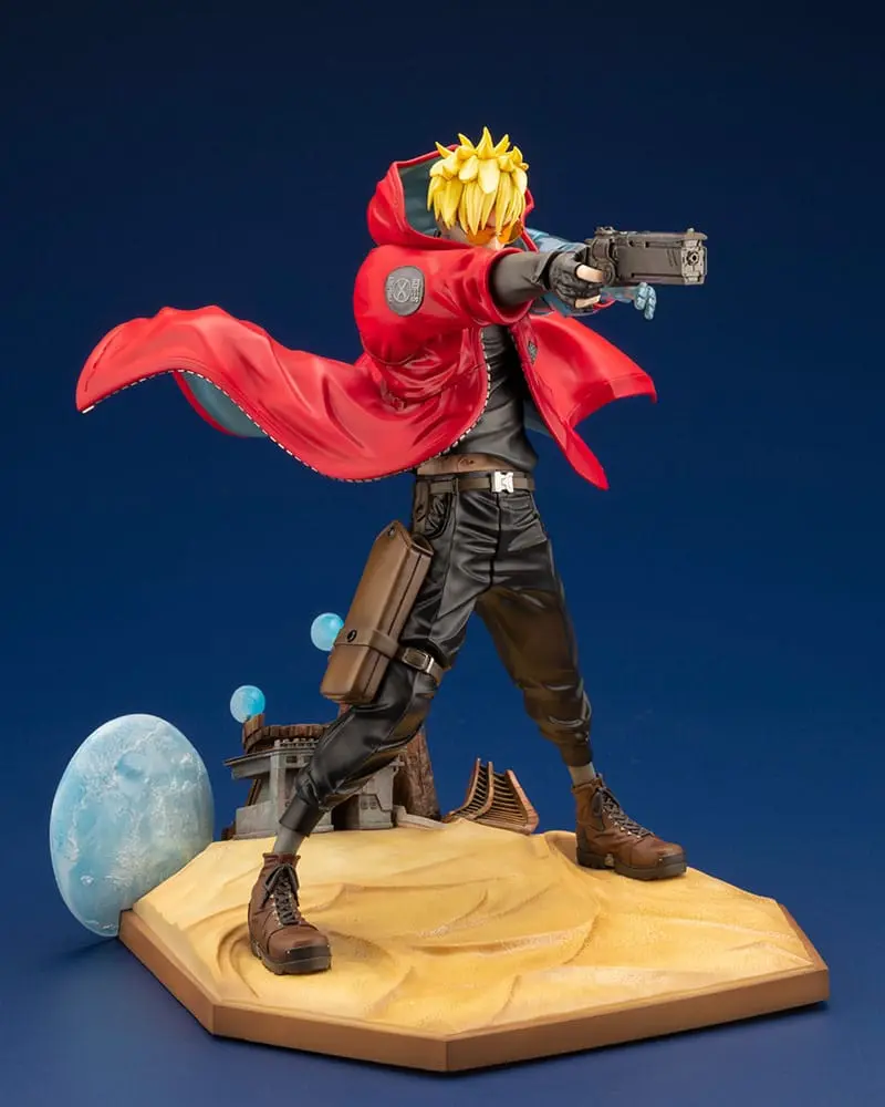 Trigun Stampede ARTFX J Statuie 1/8 Vash The Stampede 22 cm poza produsului