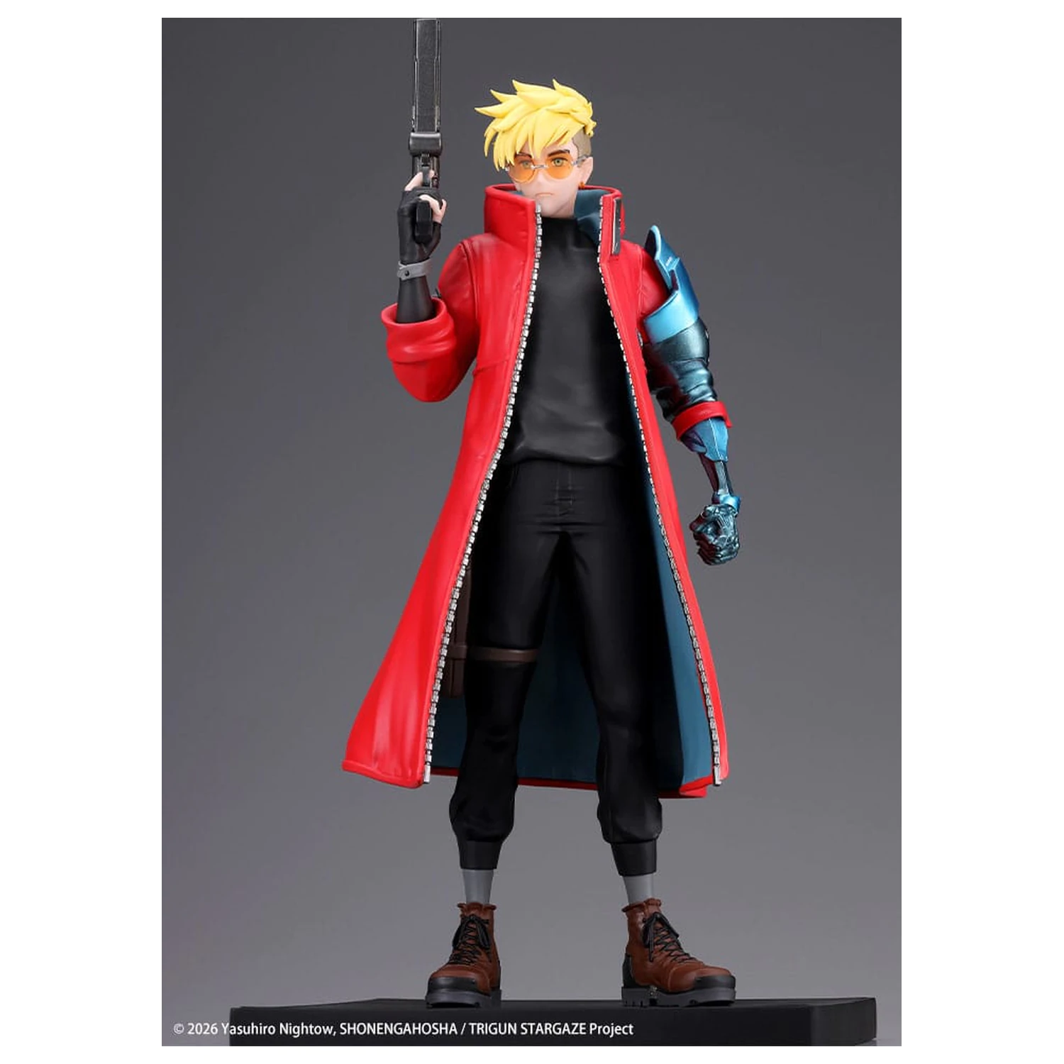 Trigun Stampede Oshi Works Statuie Vash the Stampede 22 cm poza produsului