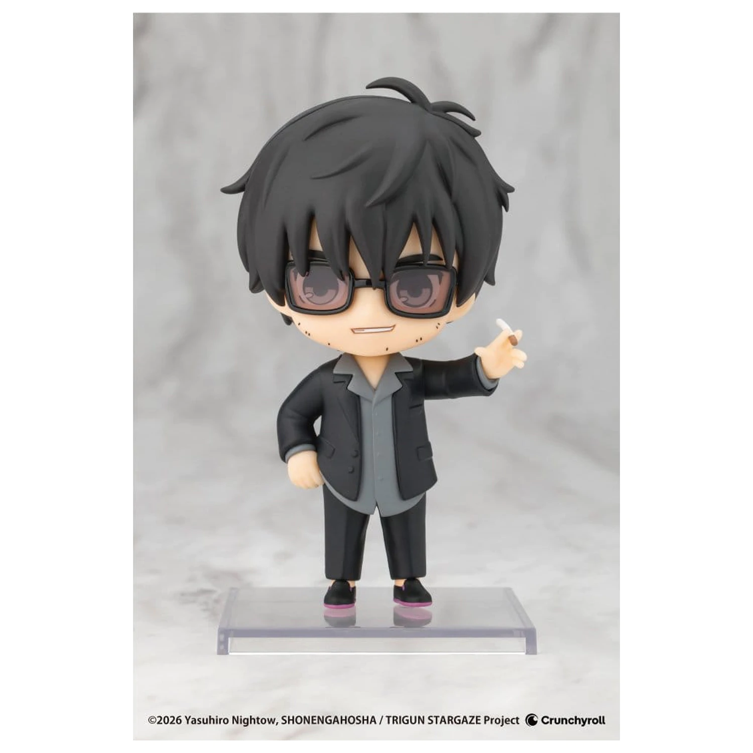 Trigun Stargaze Oshi Works Mini Mini Figurina Nicholas D. Wolfwood 10 cm poza produsului