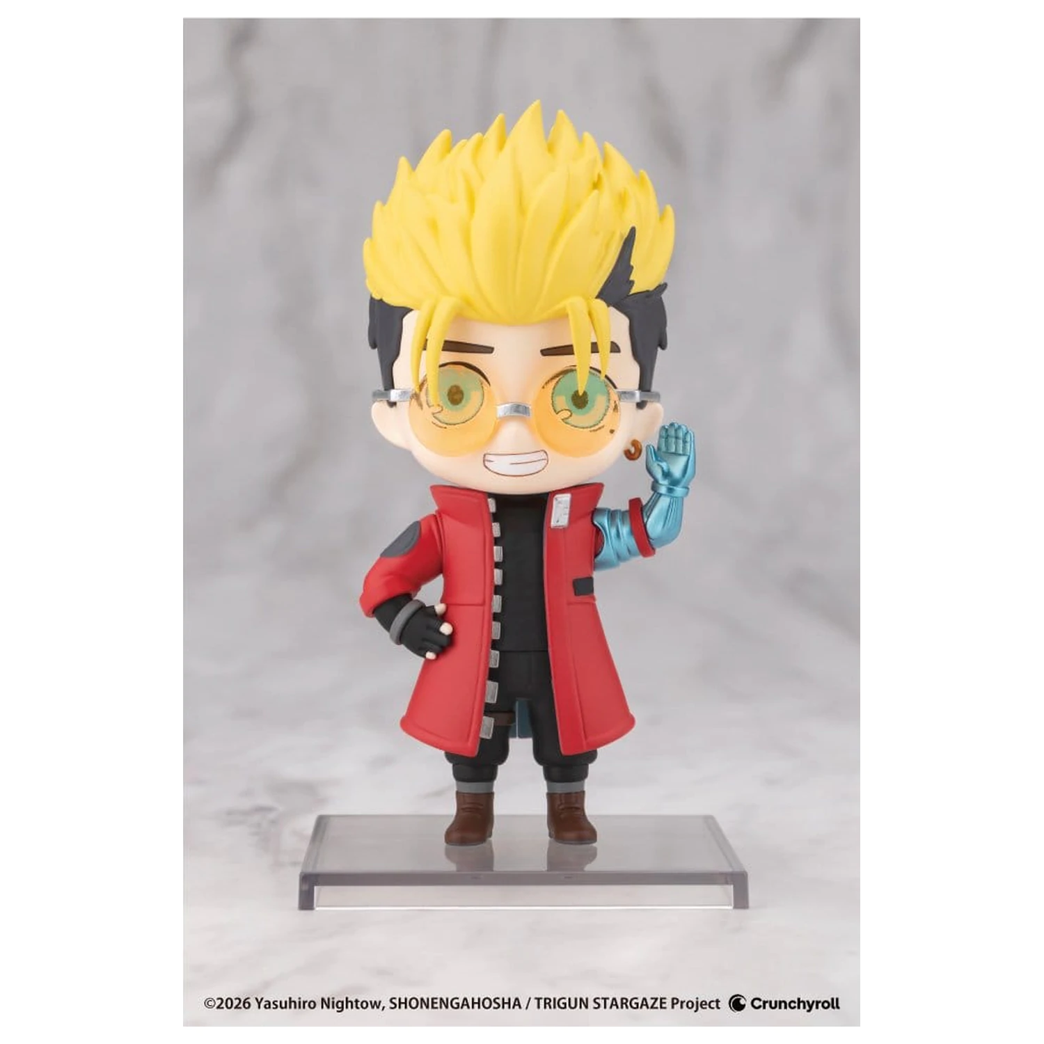 Trigun Stargaze Oshi Works Mini Mini figurina Vash the Stampede 10 cm poza produsului