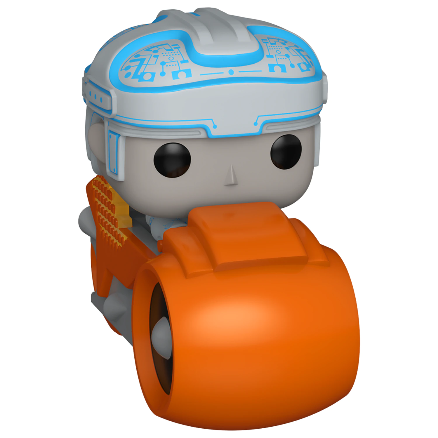 Tron(1982) Funko POP! Rides Deluxe figurină de vinil Tron cu motocicletă 9 cm poza produsului