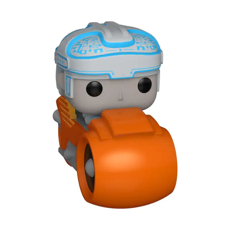 Tron(1982) Funko POP! Rides Deluxe figurină de vinil Tron cu motocicletă 9 cm poza produsului
