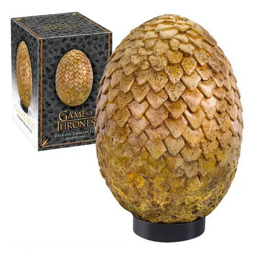 Game of Thrones Dragon Egg Replică recuzită Viserion 20 cm poza produsului
