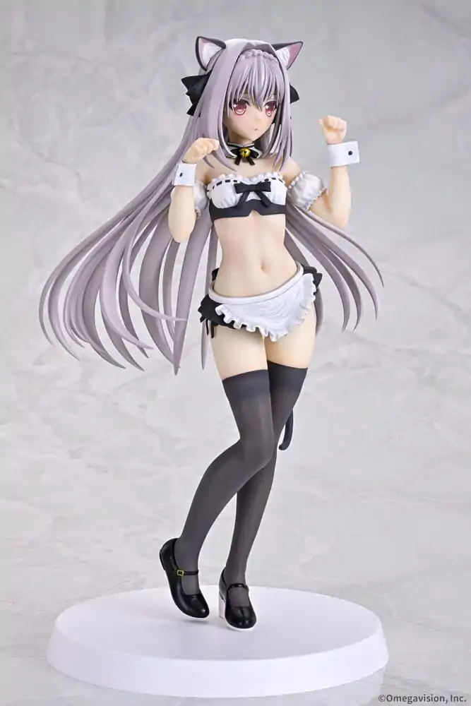 Tsuki ni Yorisou Otome no Sahou Statuie PVC 1/6 Luna Sakurakouji Cat Maid Ver. 26 cm poza produsului