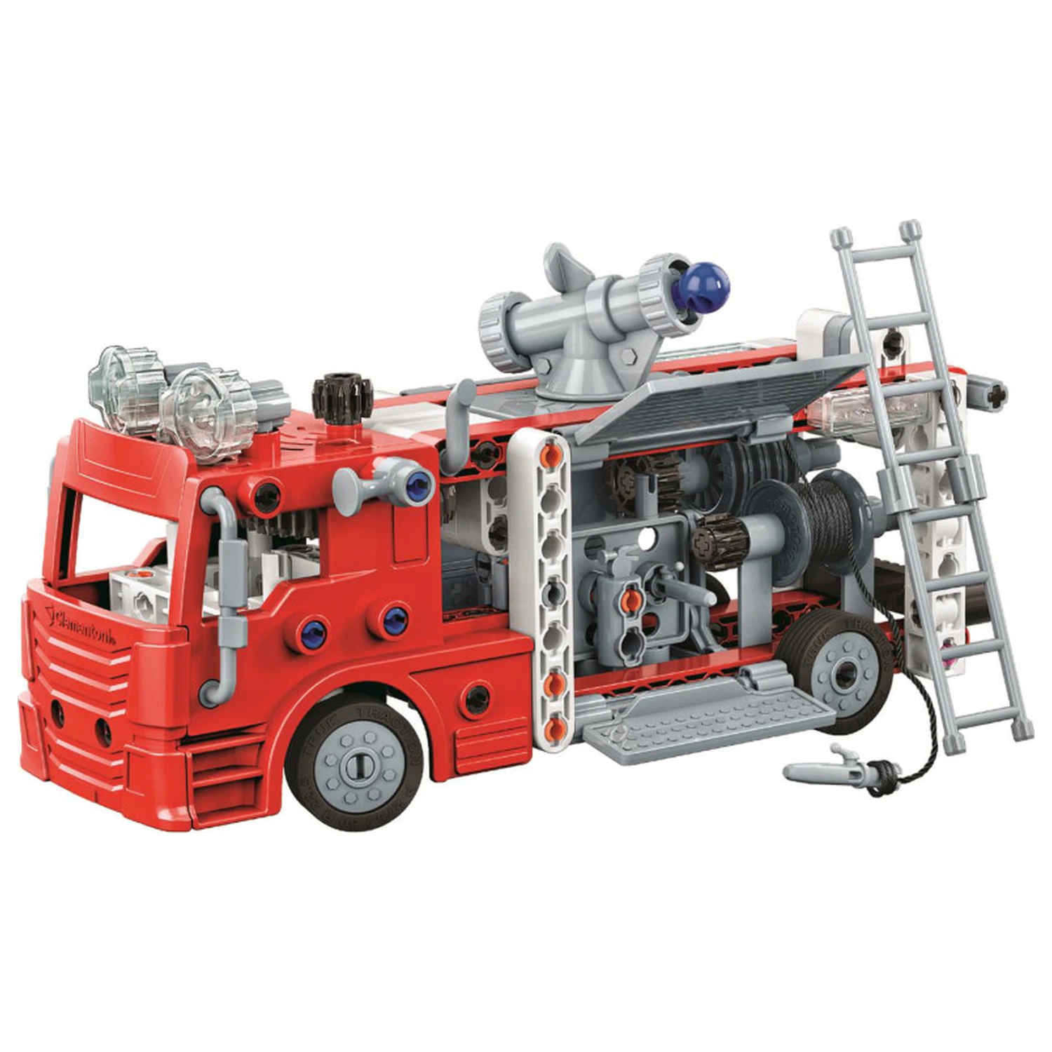 Fire Truck Mechanics Jucarie de constructie 2 in 1 poza produsului