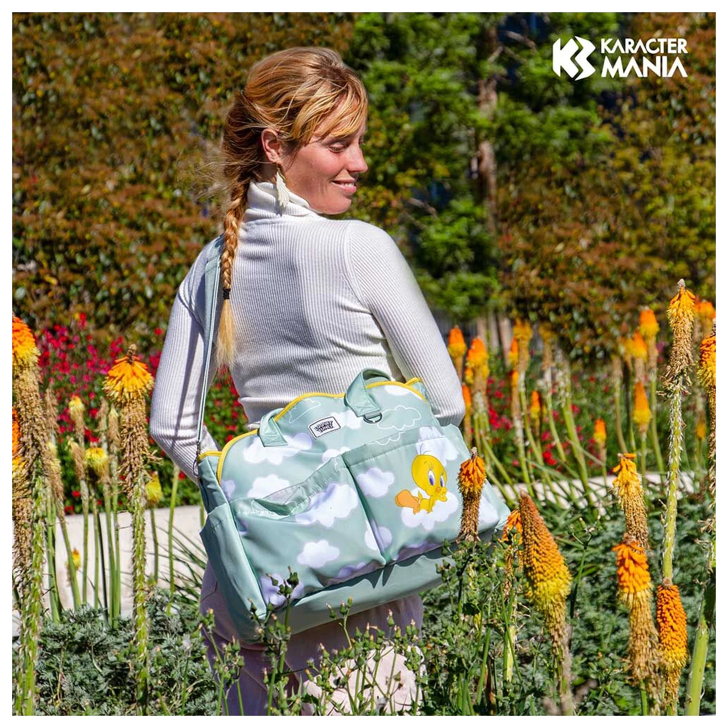 Tweety Clouds geanta de maternitate poza produsului