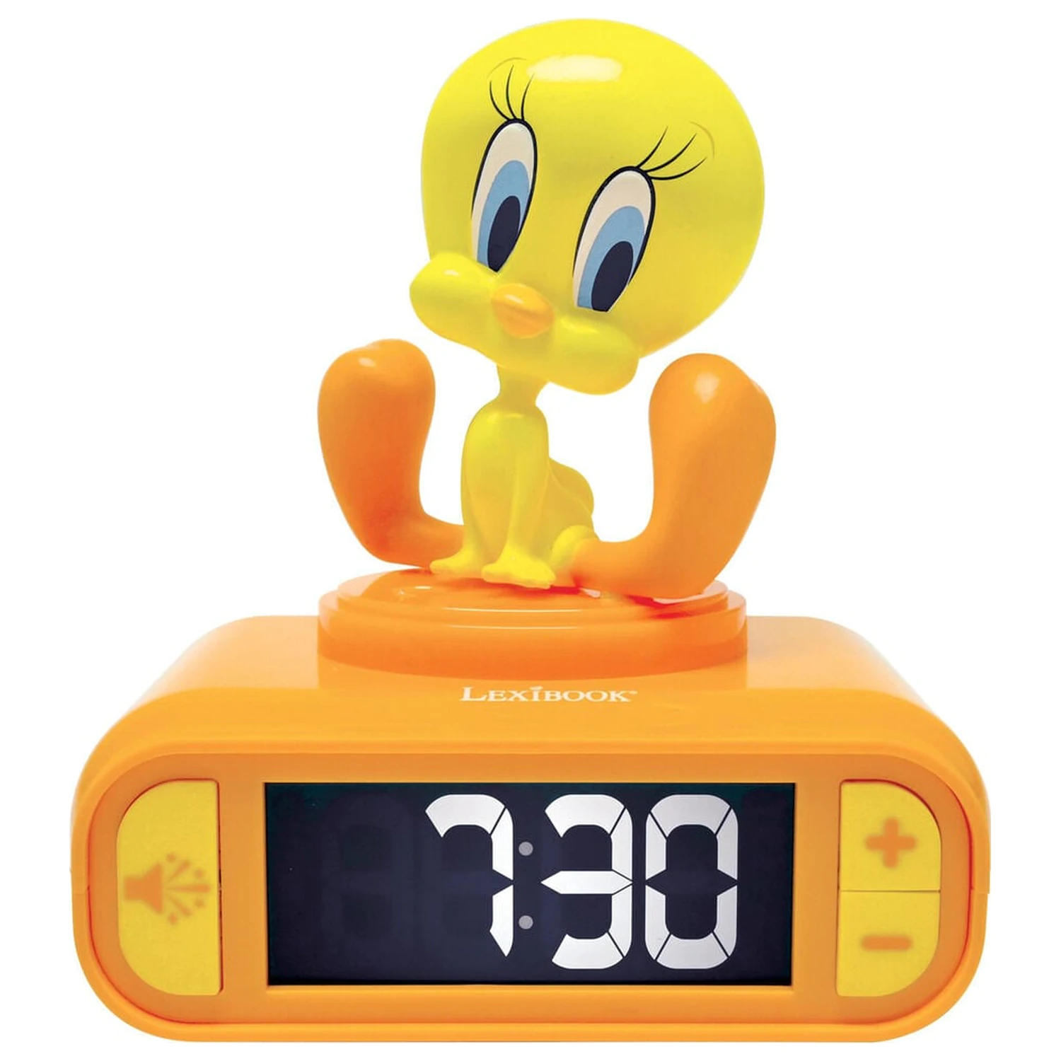 Ceas desteptator Tweety cu lumina de veghe poza produsului