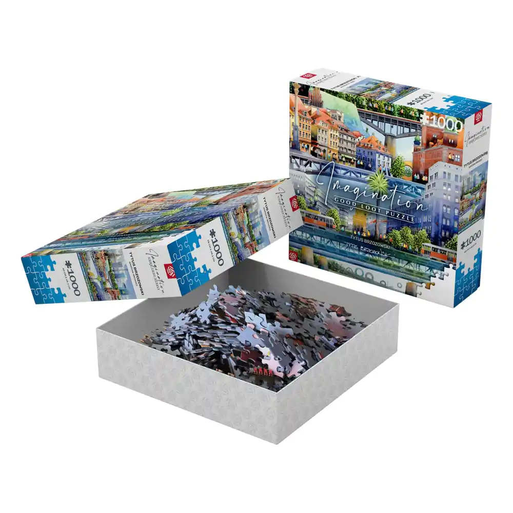 Tytus Brzozowski Imagination Puzzle Poduri Varșovia (1000 piese) poza produsului